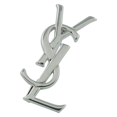 ysl brooch silver|YSL brooch vintage.